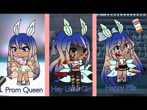 Prom Queen•Hey Little Girl•Happy Pills GLMM/GLMV|OC BACKSTORY Part 1|WARNING Check DESCRIPTION|