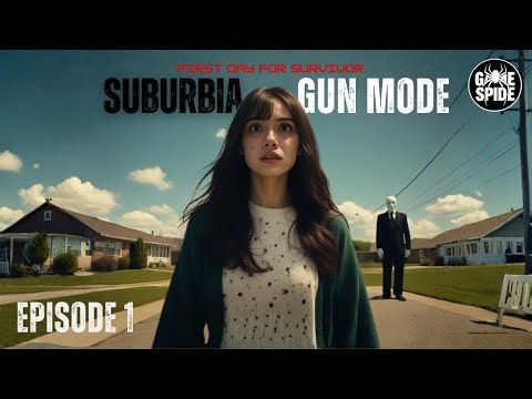 “SLENDERMAN in Broad Daylight! Suburbia Gun Mode Gameplay GAME SPIDE Horror Showdown”