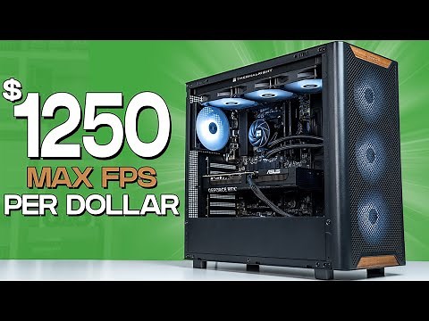 $1250 Pure Performance Gaming PC Build Guide