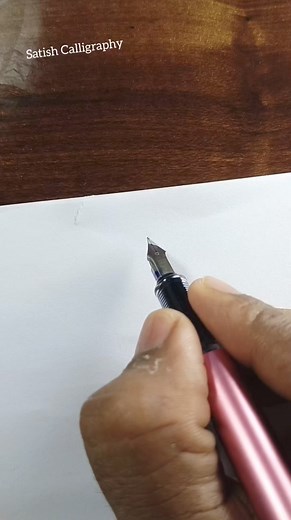 260K views · 1.6K reactions | How to Sign the Letter R?❤️ | Satish Calligraphy | Facebook