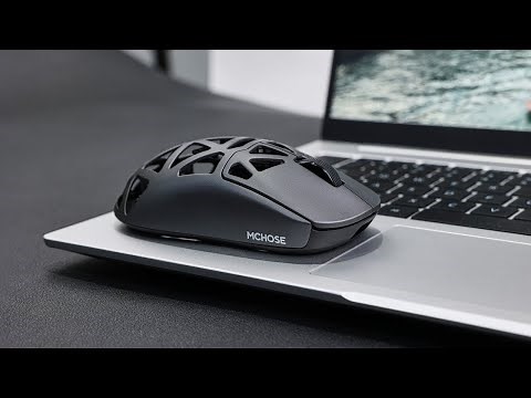 MCHOSE AX5 Series Magnesium Alloy Wireless Mouse Overview🖱️✨#mchose #gamingmouse #mchoseax5