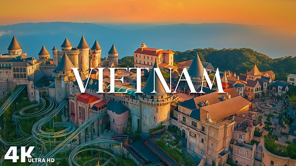 ベトナム – 驚くべき景色と隠れた自然の宝石たちを4Kで体験