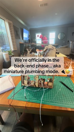 Quick update on the Blossom Time Story Frame from ToneCheer (they sent this kit 🙌): Top and bottom sections are in. We’ve got the top LED installed over Set Three. Structure is standing tall. Now comes the part nobody glamorizes — wire management. The next few steps are all about organizing and looping the wiring cleanly around the back panel so nothing shows from the front. Clean routing. Tight grouping. No spaghetti mess. After that? 🔲 Left side panel goes on 🔋 Battery pack gets installed T