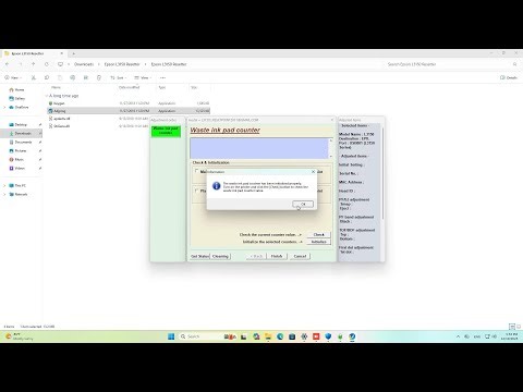 How to reset epson l3150 with resetter| Epson L3110