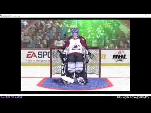 Play! PS2 Emulator - NHL 2002 Ingame (20160911)