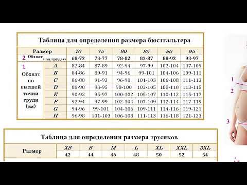 Как определить размер груди