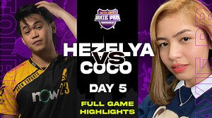 PRO laban sa PRO sa pagitan nila Coco Sampang at Hezelya Hezelya vs Coco United Gamers Axie Pro Tournament Day 5 Highlights | Moymoy Palaboy