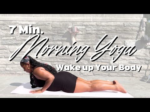 🌞 7 Minute Morning Yoga Flow | Quick Full Body Stretch to Wake Up