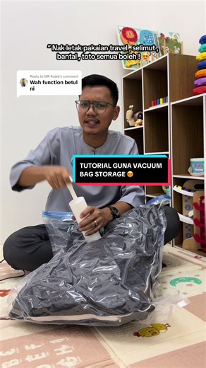 Vacuum Bag Storage Tutorial for Travel Essentials