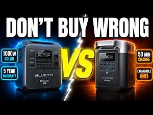 BLUETTI Elite 100 V2 vs EcoFlow DELTA 2: Best 1kWh Power Station 2026?