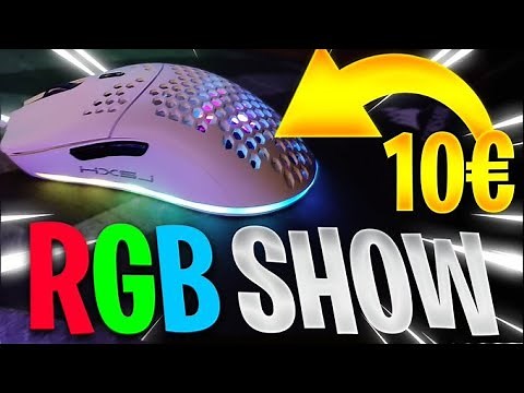 El Ratón/Mouse Gaming MÁS ESPECTACULAR 2021 - HXSJ J900 RGB Review