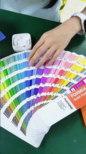 Quickly find the Pantone color number.