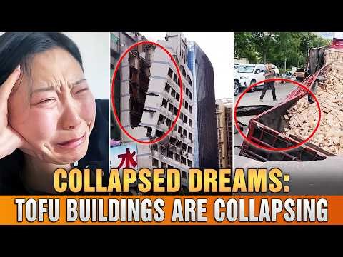 China’s Construction Bubble Explodes: Collapsing Buildings, Roads, Dikes — People in Tears