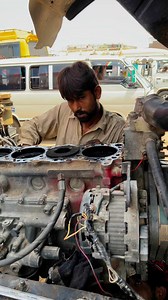 How to truck engine piston ring broken#engine #engineblock #mechanic #shorts #reele #reelsviralシfb | Skills man