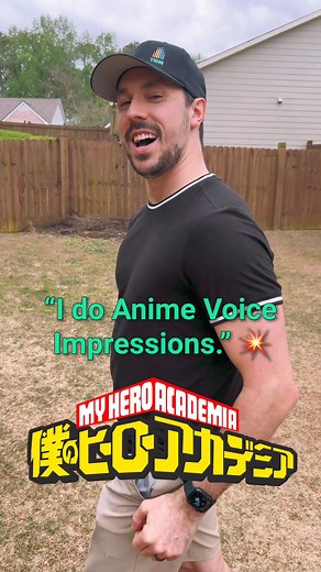 28K views · 766 reactions | “I do Anime Voice Impressions.” My Hero Academia  #myheroacademia #anime #impressions | Ethan Trace | Facebook