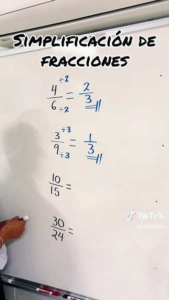 Simplificación de fracciones: Aprende a simplificar fracciones matemáticas