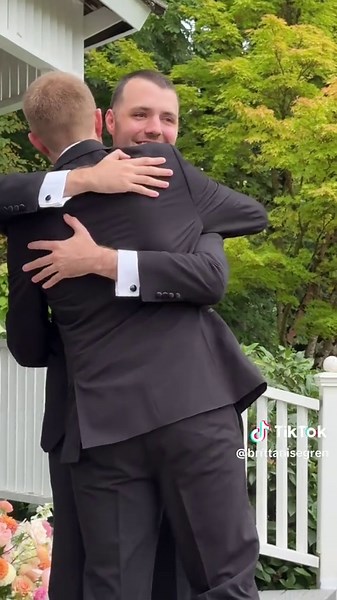 One of the best decisions we made while wedding planning? The tuxes. Quality ✅ Affordability ✅ Style ✅ We couldn’t have loved our @SuitShop | Weddings & Beyond experience more. #SuitShop