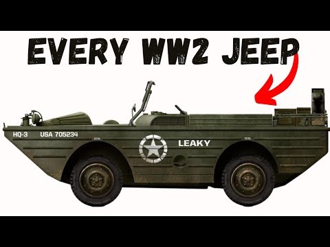 Every Jeep Type Vehicle Used in WW2 || History Revisited