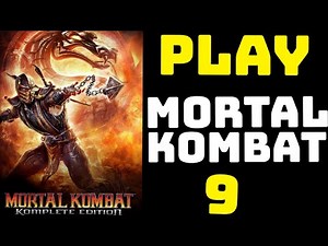 HOW TO PLAY MORTAL KOMBAT 9 KOMPLETE EDITION PC & LAPTOP 2025