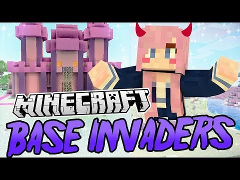 Kawaii Castle | Minecraft Base Invaders Challenge