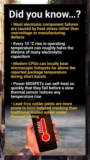 Hidden heating effects in electronics, PCs and DIY power projects