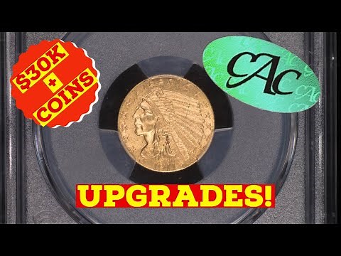 CAC Grading Unboxing! $30k+ Coin Deal with Huge Upgrades! Pcgs & Ngc Coins