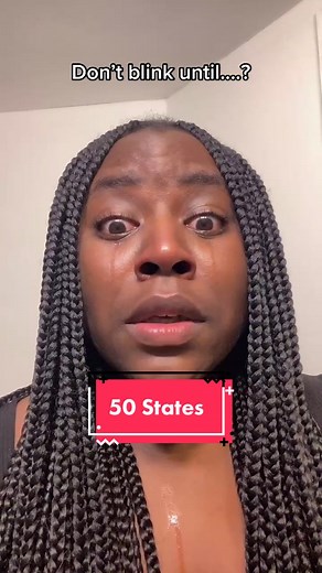Explore the 50 States: Don’t Blink Until Challenge