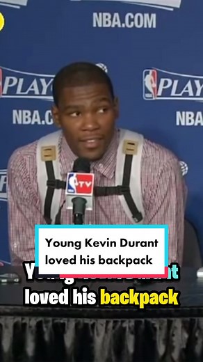Young Kevin Durant loved his backpack #raptok #rap #foru #foryou #fyp #rapping #hiphopmusic #hiphop #song #songs #foryoupage #music #rapper #rappers #album #funny