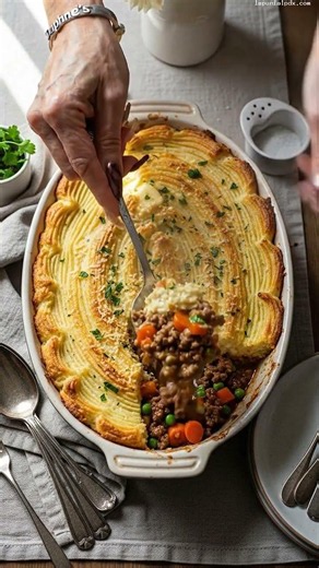 Shepherd’s Pie 🥧🔥 | Easy Golden Mashed Potato Beef Bake Recipe