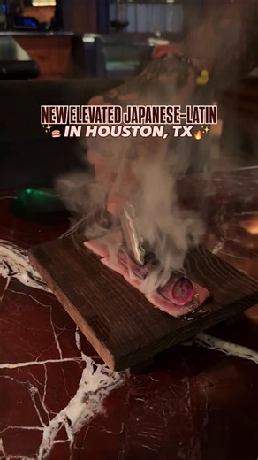 Marissa Fiala | Houston, TX on Instagram: "NEW ELEVATED JAPANESE–LATIN RESTAURANT NOW OPEN IN MONTROSE 🍣🔥 Say hello to one of Houston’s exciting new openings, @casakenjihtx! This stunning restaurant brings together Japanese and Latin flavors with an elevated yet approachable menu centered around fire-driven cooking. Think top-quality hand-crafted sushi, seasonal omakase, smoky tapas, and seafood dishes made with premium ingredients. We got a preview of the menu, and our favorite of the night w