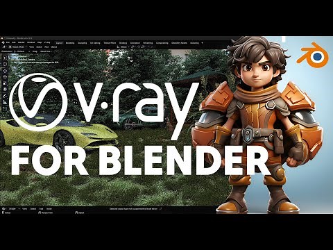 V-Ray for Blender is Finally Here! - [Setup, Features & Quick Demo]