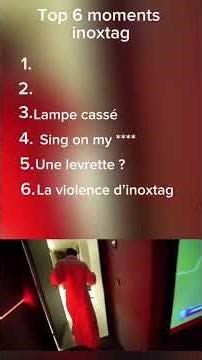 Top 6 moments inoxtag #inoxtag