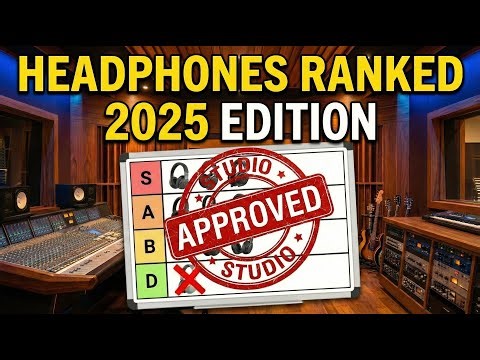 We ranked EVERY headphone we tried this year 2025 (MIX/MASTER)