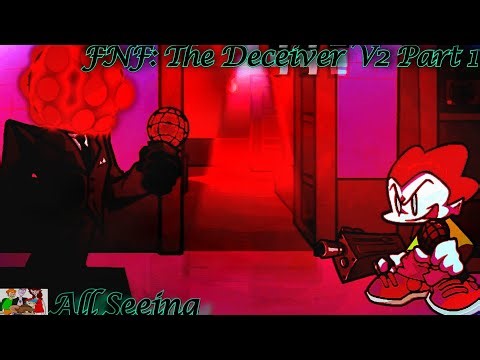 Friday Night Funkin' The Deceiver V2 Part 1 (#roblox #fnfmod) Scare Master VS Pico in All Seeing