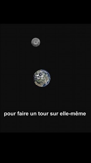 Pourquoi la Lune nous montre-t-elle toujours la même face ? #space #science #moon #lune