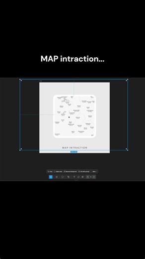 Map intraction in figma - Figma Prototype Tips #figmatutorial