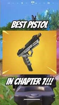 THE BEST PISTOL IN FORTNITE CHAPTER 7!!! #fortnite #gaming #fortnitetips Tactical Pistol