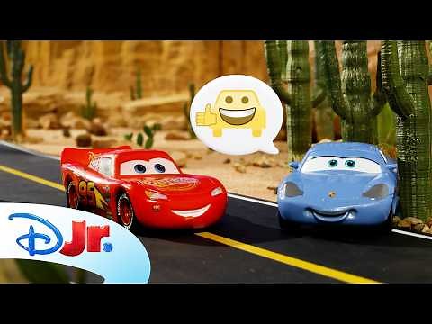 New Racers in Radiator Springs! 🚗🏜️ | Pixar Cars | ‪@disneyjr‬
