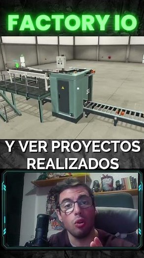 FACTORY IO✅ ▶ SIMULA tus Programas PLC con esta POTENTE herramienta de Simulación 3D🚀 #shorts
