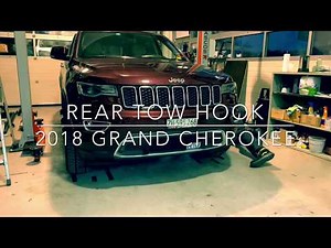 2018 Grand Cherokee CRD - Tow Hook Installation