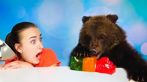 231K views · 3.6K reactions | Real Food vs Gummy Food EXTREME CHALLENGE! #challenge #kids #funny #childrens #vladcrazyshow #fun #forkids #cool | Vlad and Niki | Facebook