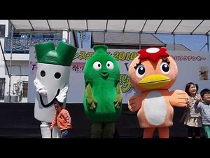 【着ぐるみ】Toki-陶器まつりに集まったゆるキャラたち