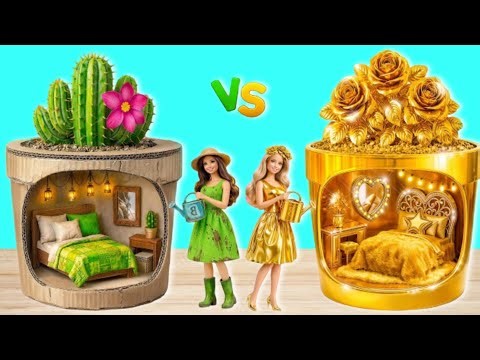 We build Amezing Doll House Rich vs Brock challenge | funny Cool Pranks and Tricks by