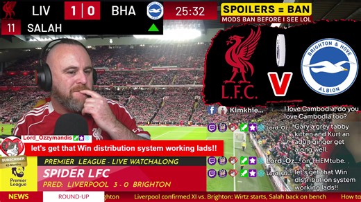 SALAH IS BACK!!! ISAK & EKITIKE TO START??? SLOT TO FINALLY SETTLE THE DEFENCE & MIDFIELD??? INTRO MUSIC IS MY OWN WITH MY BAND @followers @topfans Liverpool FC Brighton & Hove Albion FC Premier League UEFA Champions League #LiverpoolFC #Liverpool #brighton #BrightonHoveAlbion #PremierLeague #championsleague #LIVBHA #BHALIV | Spider LFC
