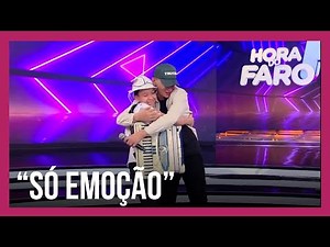 Hora do Faro deste domingo (29) realiza sonho de fãs mirins de João Gomes