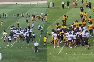 Pittsburgh Steelers Players Got Into Massive Brawl During Training Camp (VIDEO)