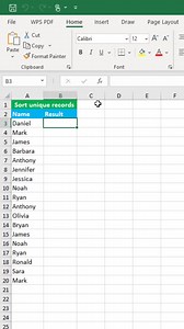 15K views · 82 reactions | Sort unique records in excel | Time to Office | Facebook