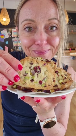 535K views · 3.6K reactions | 5-ingredient Cranberry Pistachio Shortbread with Almond Flour - RECIPE IN COMMENT | The Conscious Plant Kitchen | Facebook