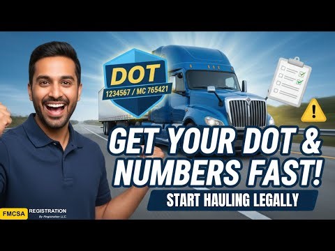 DOT & MC Numbers Explained: Get Your Trucking Business Rolling