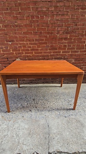 Vintage MC Frederick | From party of 4 to party of 8 (or more) in seconds. This beautifully restored Danish teak expandable table is ready for anything.... | Instagram